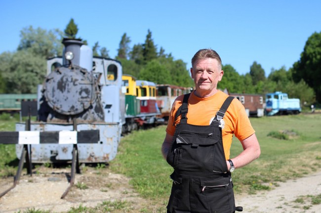 Estonian Museum Railroad at Lavassaare