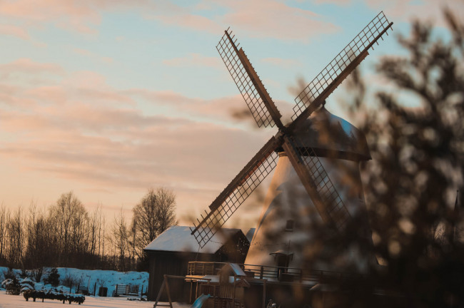 Pasiekste windmill