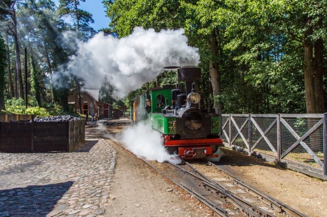 Mazbānītis, the narrow-gauge railway in Ventspils