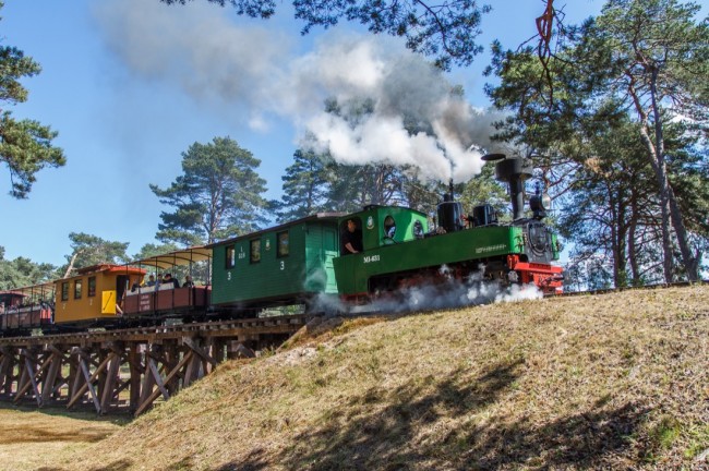 Mazbānītis, the narrow-gauge railway in Ventspils