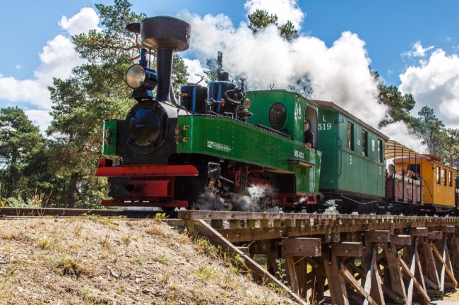 Mazbānītis, the narrow-gauge railway in Ventspils
