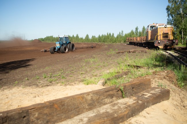 Baloži peat railway
