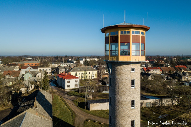 Aizpute water tower